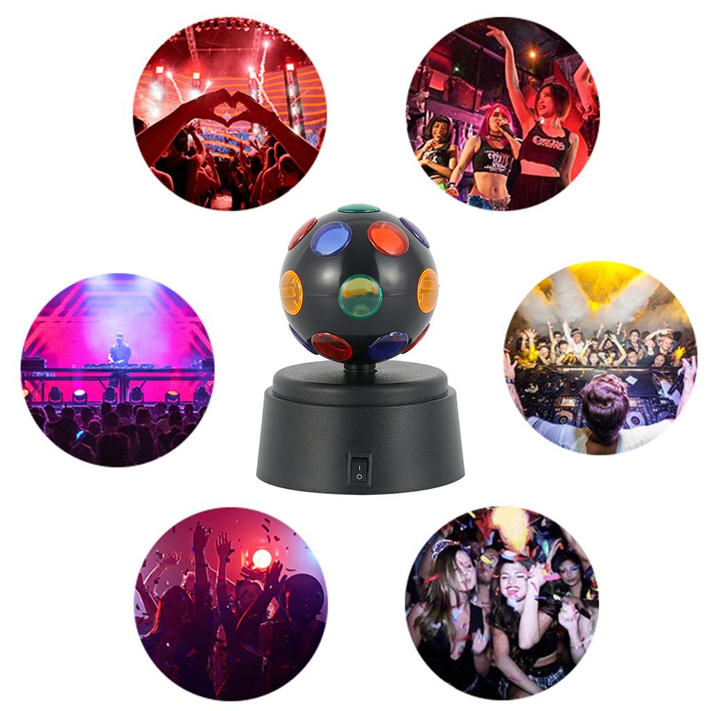 Эффект сценического прожектора Лучевой свет Сценический свет Диско-шар Волшебная лампа с эффектом USB Кристаллическая вспышка Светодиодный цветной практичный прожектор