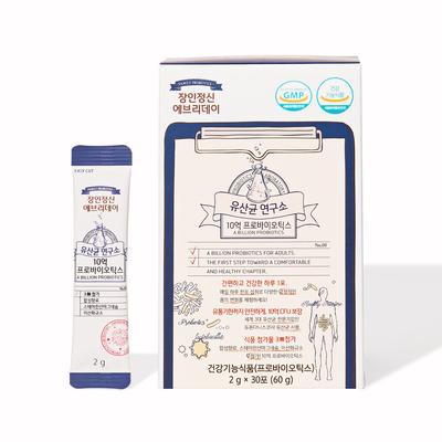 JANGINJUNGSIN EVERYDAY Лаборатория пробиотиков A Billion Probiotics 2 г*30 палочек (30-дневный запас)
