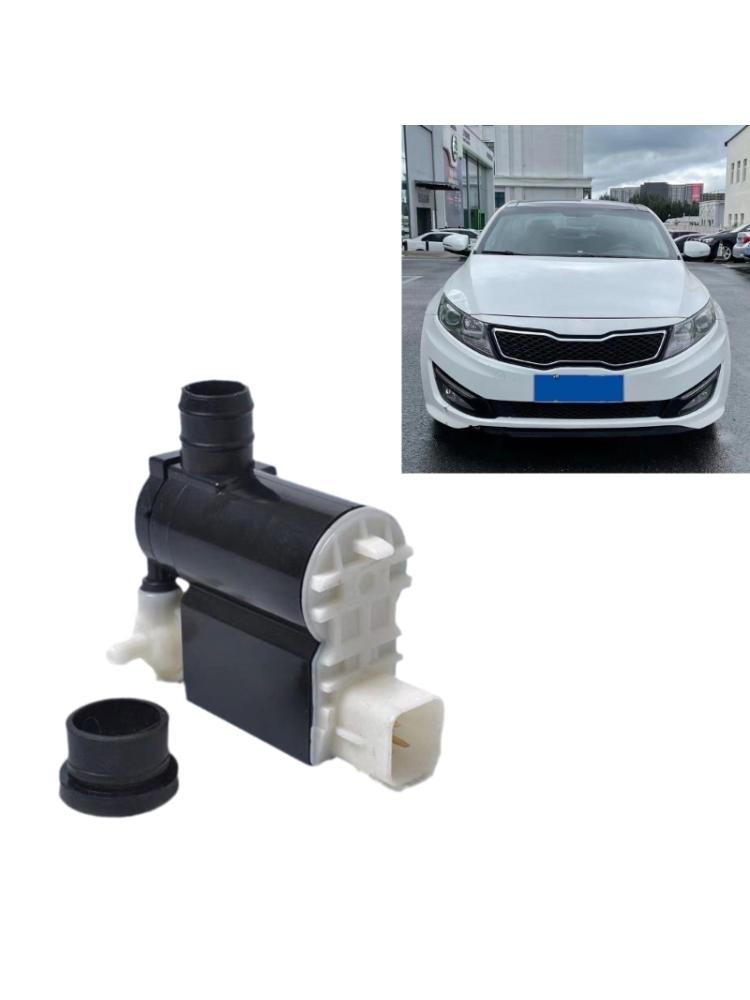 Прочный насос омывателя лобового стекла, мощный поток воды, прочный, ABS, мощный насос омывателя 985102C100, замена для транспортных средств