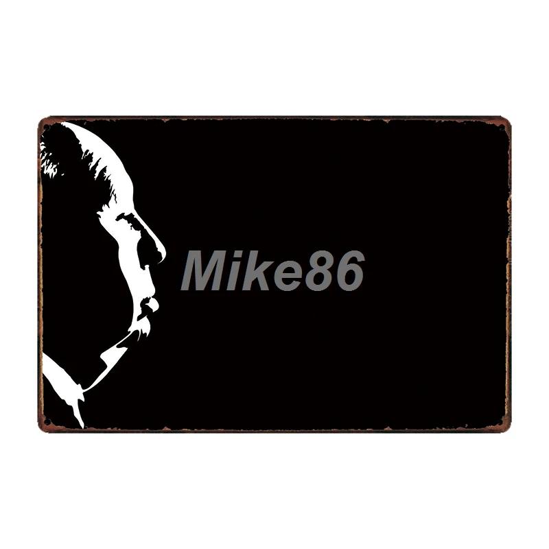 [ Mike86 ] Альфред Хичкок Птицы Металлическая Пластина Ретро Арт Стена Дом Винтажная Жестяная Вывеска Декор   FG-222 настенный декор