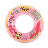 Swimming Ring Strong Buoyancy Good Sealing Cartoon Inflatable Toughness Water Entertainment Kid Colorful Swimming Circle Beach Supply