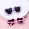 New Multicolor Dress Up Accessories Toys Glasses Sunglasses Doll Eyeglasses Love Shaped