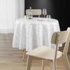 Nappe de table ronde - Lonagold - 180 cm - 100% Polyester - Anti-taches - Infroissable