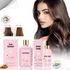 Питательный набор для ухода за волосами, шампунь + сыворотка для роста волос, уменьшает выпадение волос и стимулирует рост волос, питает кожу головы, 100 мл + 30 мл