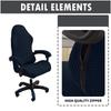 Solid Color Gaming Chair Cover Elastic Chair Seat Slipcovers Computer Chair Cover  Armchair