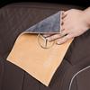 CRV1   Car Emblem Suede Towel Microfiber Uptake Cleaning Rag Cloth for Mercedes Benz W203 W204 W205 W206 W212 W213 W222 W223 E300 C200