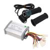 Electric Bike Brushed Motor Controller 36V 1000W Speed Control Set with Throttle