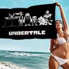 Game U-Undertale Classic Beach Towel Colorful Bath Towels for Girl Microfiber Quick Dry Custom Sand Free Beach Yoga Spa Gym Pool