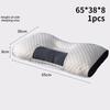 Подушка для поддержки шеи, массажная подушка, одинарная подушка, сотовая SPA3D, подушка с двойным трикотажем из хлопка, наполнитель для подушки, домашняя подушка для шеи