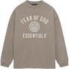 Футболка Essentials Jersey с длинным рукавом, цвет Heather Grey, мужские топы 125HO244201F