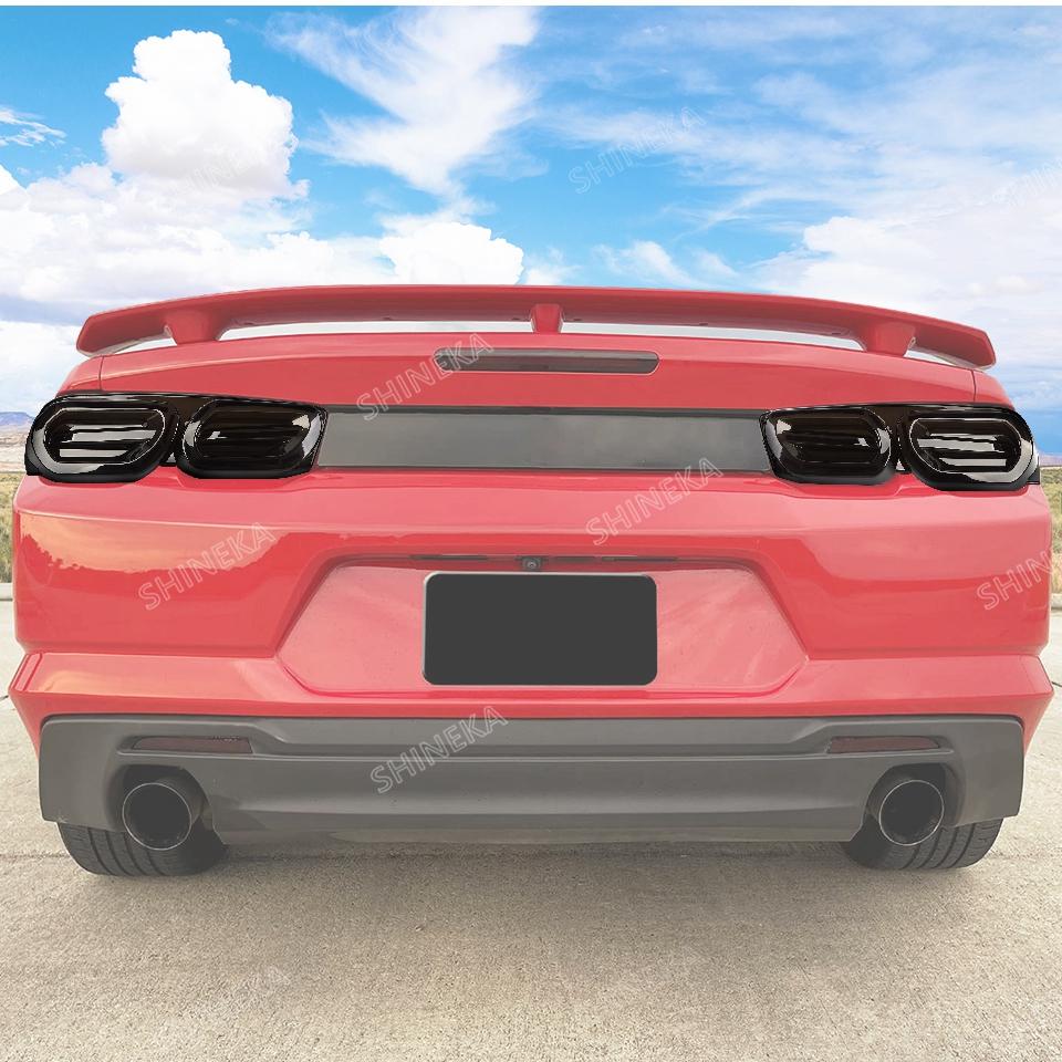 Car Rear Tail Light Lamp Decoration Cover for Chevrolet Camaro 2016-2018 Exterior Taillight Cover Accessories for Camaro 2019 Up