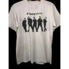 Винтажная футболка группы Boyzone | Мужская, с круглым вырезом, 100% плотный хлопок, с культовым принтом логотипа, повседневная одежда на все сезоны, прочная, с круглым вырезом и короткими рукавами