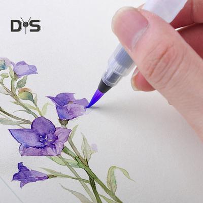 Канцелярские принадлежности DYS, 1/3 шт., многоразовые акварельные кисти, ручка для рисования, мягкая головка, принадлежности для художественной живописи