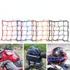Motorcycle Luggage Net Bike 6 Hooks Hold Down Fuel Tank Luggage Mesh Web Bungee Black Motorcycle Bike 6 Hooks Tank Car
