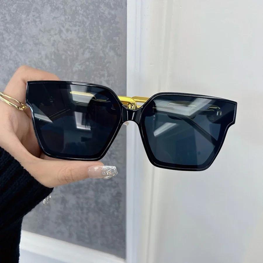 Стильные квадратные солнцезащитные очки женские мужские классические ретро модные очки повседневные женские мужские