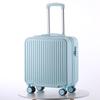 18-inch Lightweight Carry-on Trolley Suitcase with Zipper Lock for Men, Women, and Students