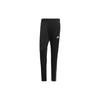 Retro Sport Side Stripe Elastic Waist Mid Rise Knitted Sweatpants Men Bottoms Black CZ5560