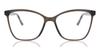 Full Rim Cat Eye Transparent Dark Grey Albers Ac395c Fashion Women Eyeglasses