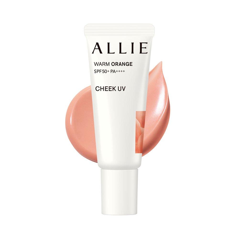 Allie Солнцезащитный крем Beauty Color Cheek 02 Warm Orange SPF50+PA++++ Водостойкие солнцезащитные румяна 15 г