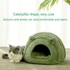 Hot Cat Nest Autumn and Winter Warm Cat Nest Caterpillar Cute Cute Mat Can Be Dismantled and Washed Cat Supplies