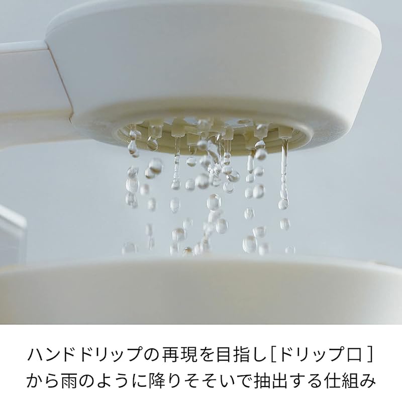 Recolte Recoult капельная кофеварка 2-сторонней спецификации, позволяющая наслаждаться ручным капельным приготовлением на 4 чашки Детали снимаются и моются С автоотключением