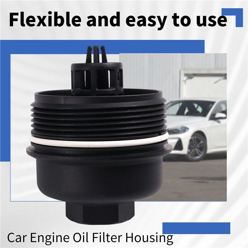 B45A-Car Engine Oil Filter Housing For BMW 1 Series F20 F21 11427625483 Oil Filter Cover