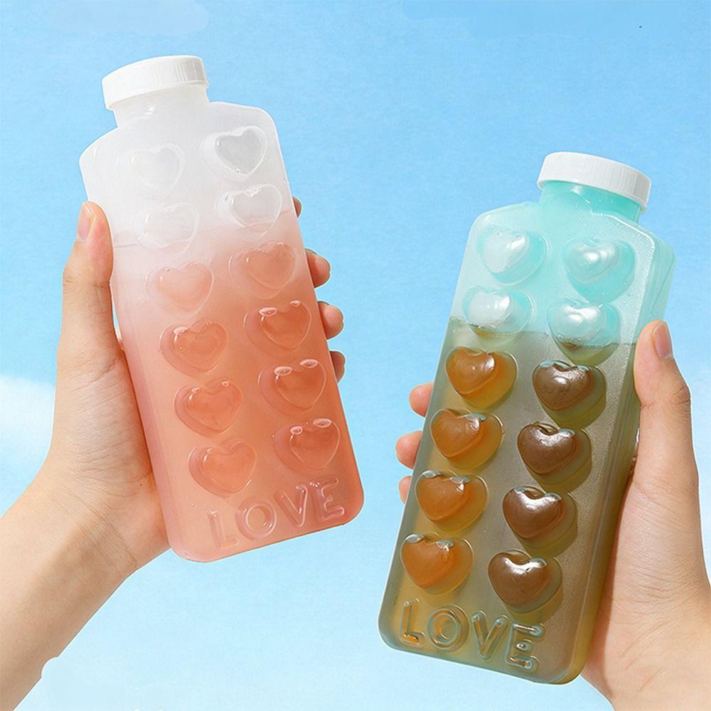 Multifunctional Ice Cube Mold Love Heart Ice Cube Box New Press Ice Cube Tray