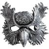 Women Cosplay Bird Satan Mask Punk Half Face Demon Mask for Men Masquerade Ball Party Props Stage Nightclub Cosplay Eagle Mask