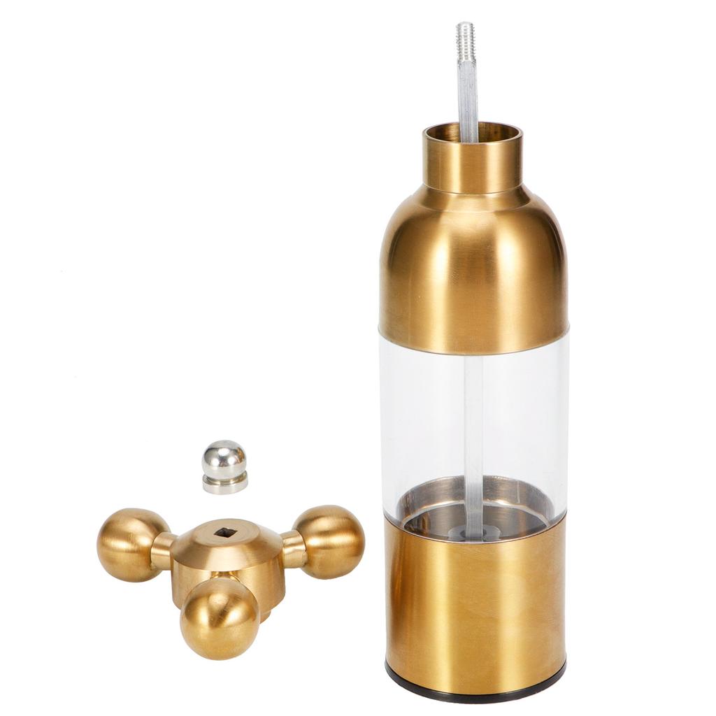 Мельница для перца, соли, специй из нержавеющей стали, шлифовальный станок для приправ, кухонный инструмент для приготовления пищи, золото