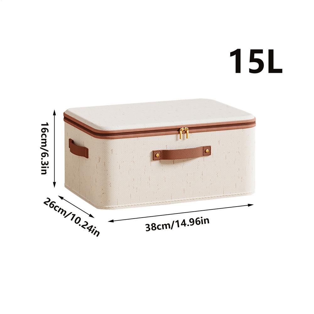 Clothes Storage Bins Foldable Large Capacity Breathable Cloth Box Cloth Storage Cubes for Sweater Towel Dress Home Living Room