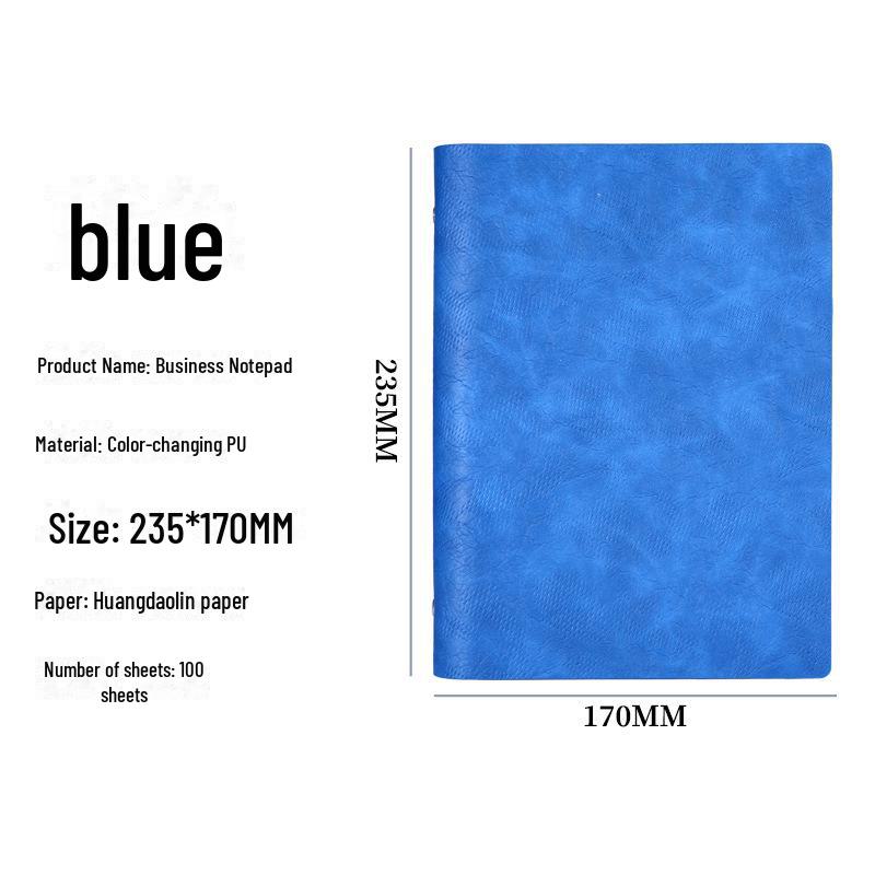 Блокнот А5: Супер толстый деловой блокнот с индивидуальным логотипом для офисных встреч