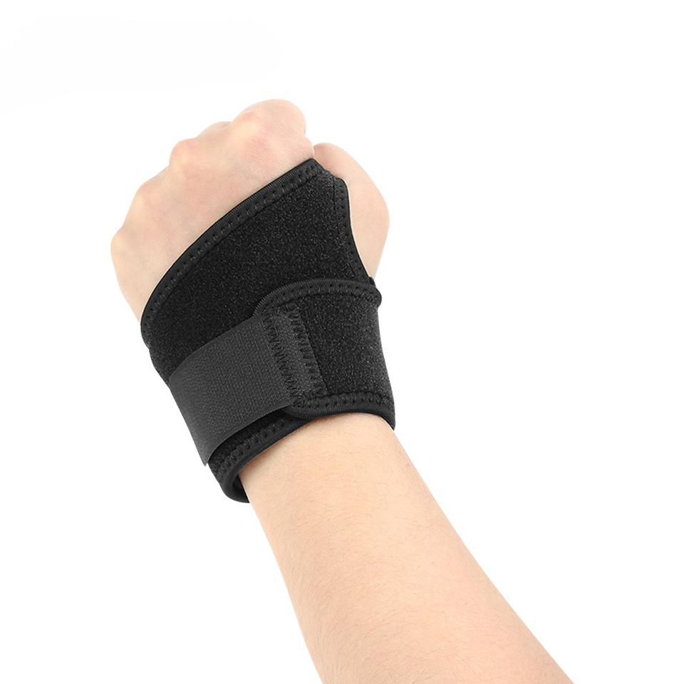 1Pcs Gym Wrist Band Sports Adjustable Wrist Brace Wrist Support Splint Fractures Carpal Tunnel Fitness Wristbands Men