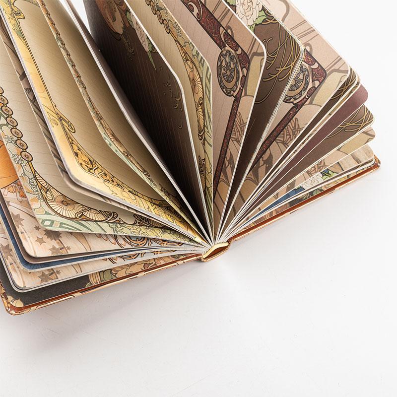 New Design Custom Hardcover Planner Notebook with Hot Stamping