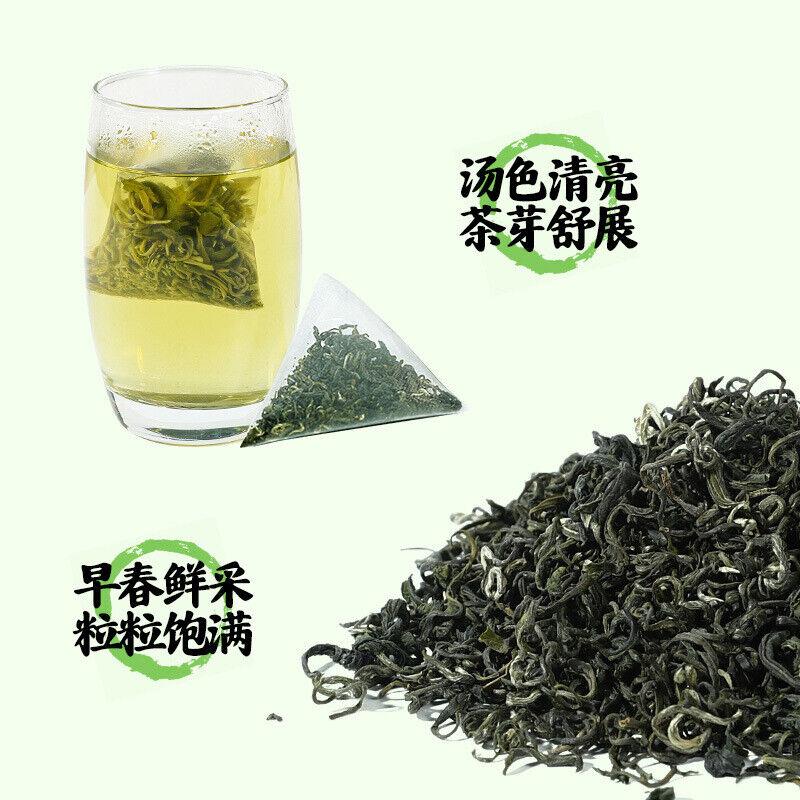 3 г*30 треугольных пакетиков зеленого чая Suzhou Biluochun для магазина молочного чая