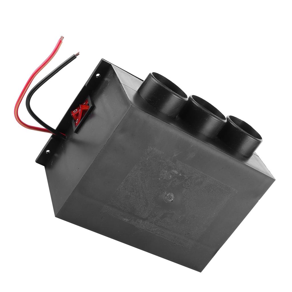 12 В автомобильный обогреватель с 3 отверстиями, портативный зимний обогреватель, обогреватель лобового стекла, удаление запотевания