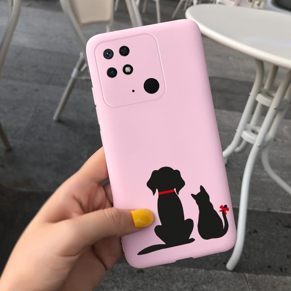 For Xiaomi Redmi 10C Case Cute Alien Cat Cartoon Cover Soft Silicone Phone Case For Xiaomi Redmi 10C 10 C Redmi10C Fundas Bumper