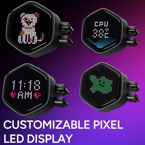 Система жидкостного охлаждения процессора Cooler Master ML 360 Atmos II Pixel LED MLX-D36M-A25SZ-P1 Черный