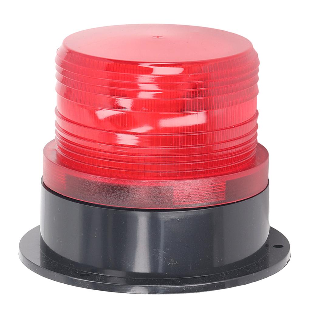 Круглый красный предупреждающий свет Промышленный аварийный светодиодный вращающийся стробоскопический маяк Предупреждающий свет 12–60 В