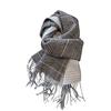 Pure Wool Classic Scarf Women's Winter Versatile Thickened Long Shawl Dual-purpose Male and Female Couples