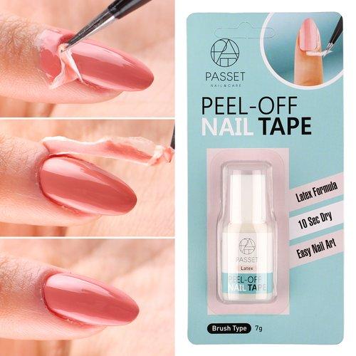 Passet Peel-off Nail Tape/liquid Tape/nail Latex 7g