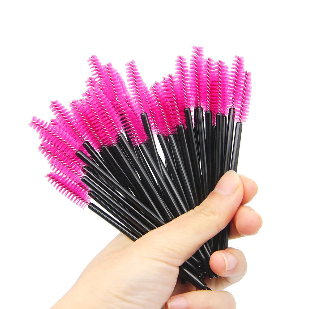 50Pcs Одноразовая кисть для ресниц Тушь для ресниц Палочки Аппликатор Spoolers Makeup Tool