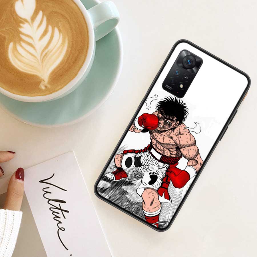 Чехол для телефона Hajime No Ippo для Xiaomi Redmi Note 12 Plus 12S 11 11T Pro 5G 11E 11S 4G 10 10S 9 9S 9T 8 8T 7 Защитная крышка Co