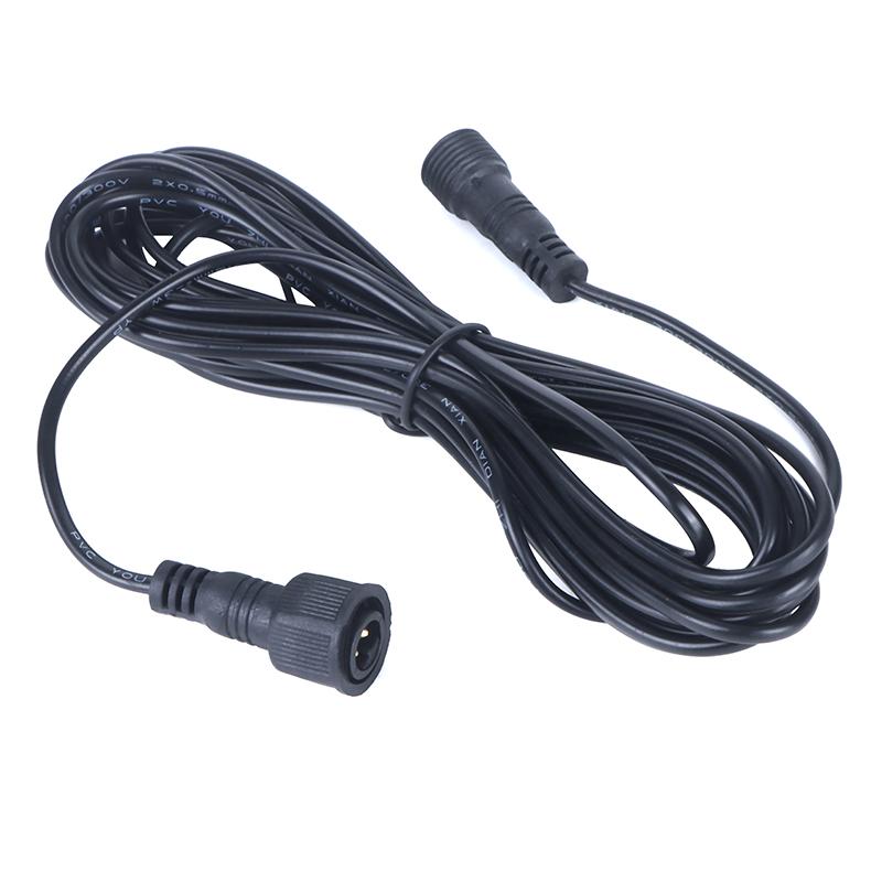 5 метров удлинительный кабель для солнечного прожектора водонепроницаемый кабель 2-контактный разъем типа «папа-мама» универсальный прожектор 5 м кабель