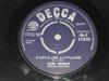 Пластинка 7 дюймов KARL DENVER A Little Love A Little Kiss 45F11470 Decca 1962 UK Rock Б/у