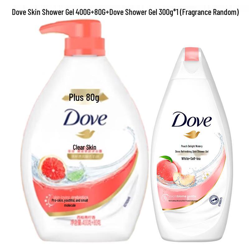 DOVE Освежающий набор гелей для душа