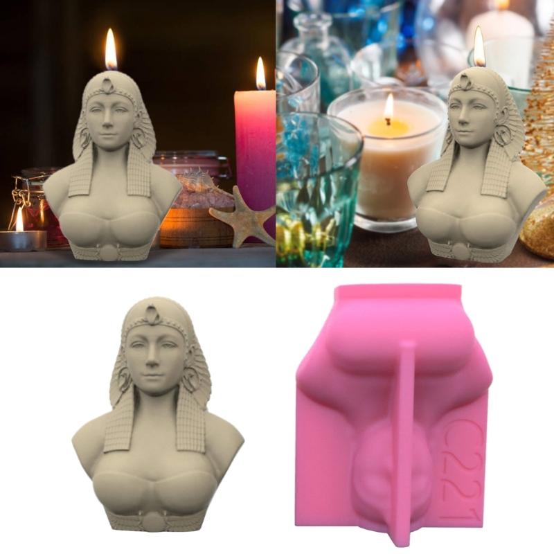 Форма для египетской богини, сделай сам, западная фигура, форма для статуи, эпоксидная форма, ручная работа, формы для свечей, воска, мыла для украшений