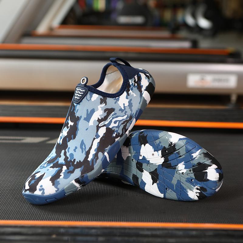 Мода Новые Летние Пляжные Акваобувь Уличные Ботинки для Водного Трекинга Быстросохнущие Дышащие Походные Акваботинки Облегченные Кроссовки для Йоги