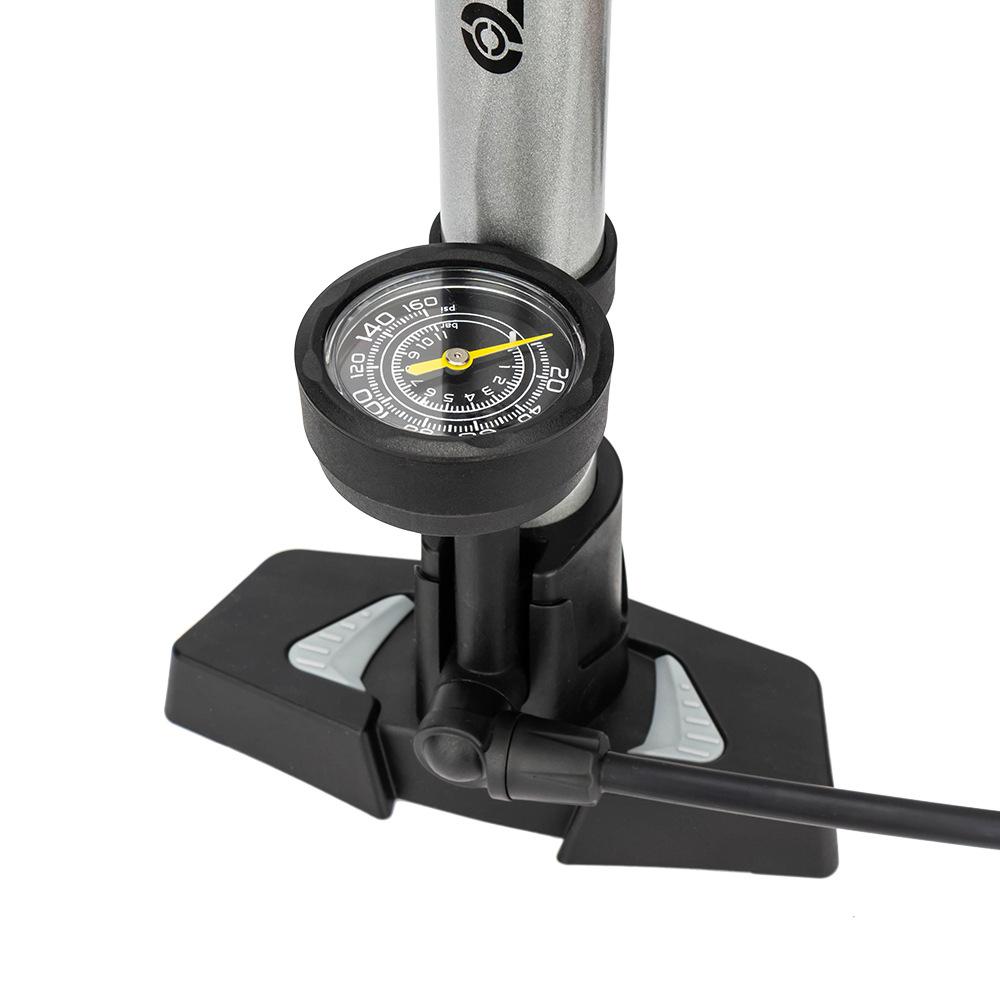 Велонасос ZTTO 160 PSI Высоконапорный Портативный Накачиватель Велосипедных Шин с Манометром Подходит для Клапанов Presta и Schrader