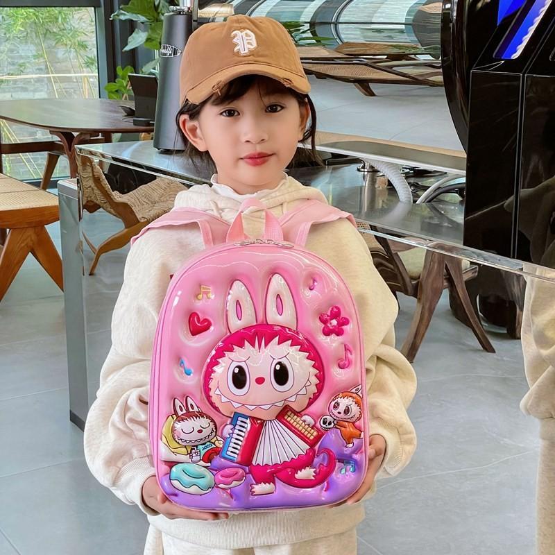 Neutral Versatile Gender Backpack For Kids With Fun Cartoon Characters For School