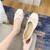 Spring and Summer Footwear Plus Size Comfortable Round Head Shoes Flat Bottom Shallow Casual Shoes Women's Shoes